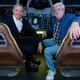 Disney CEO Bob Iger and George Lucas—the man who gave Disney what is now one of its most important moneymakers—sitting in the cockpit of the Millennium Falcon: Smugglers Run ride at the heart of Disneyland’s Star Wars-themed park, Galaxy’s Edge.